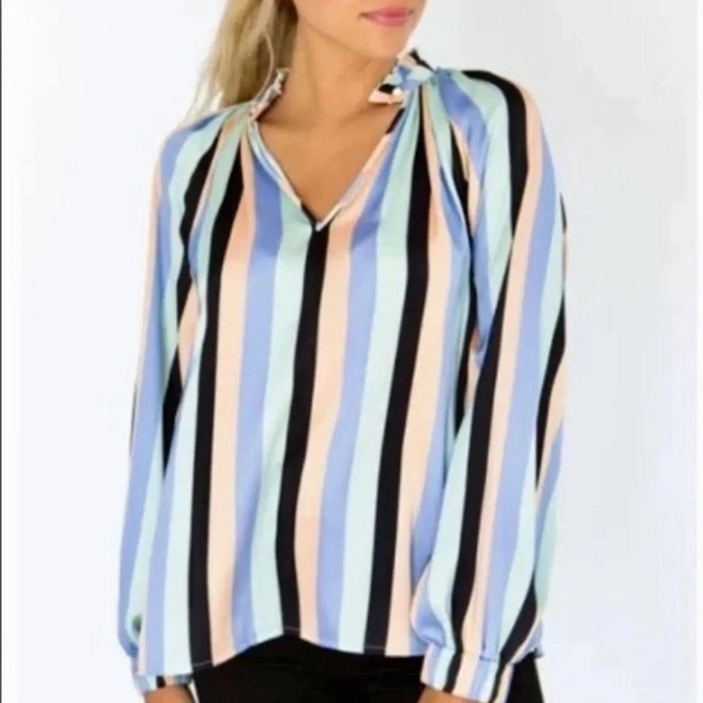 Crosby by Mollie Burch striped blouse